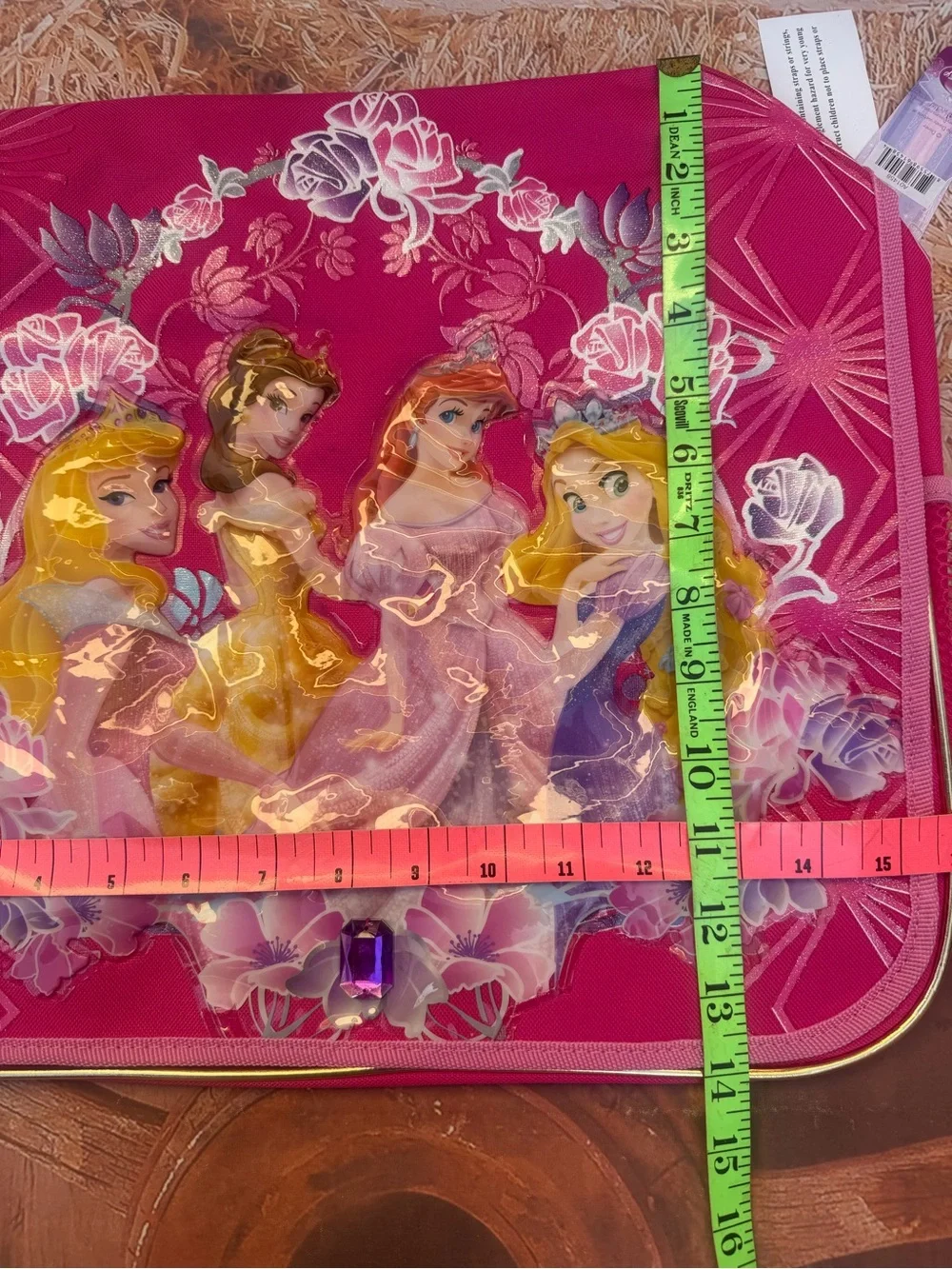Disney Pink Princess Floral Carry Case with Classic Princesses 2YK